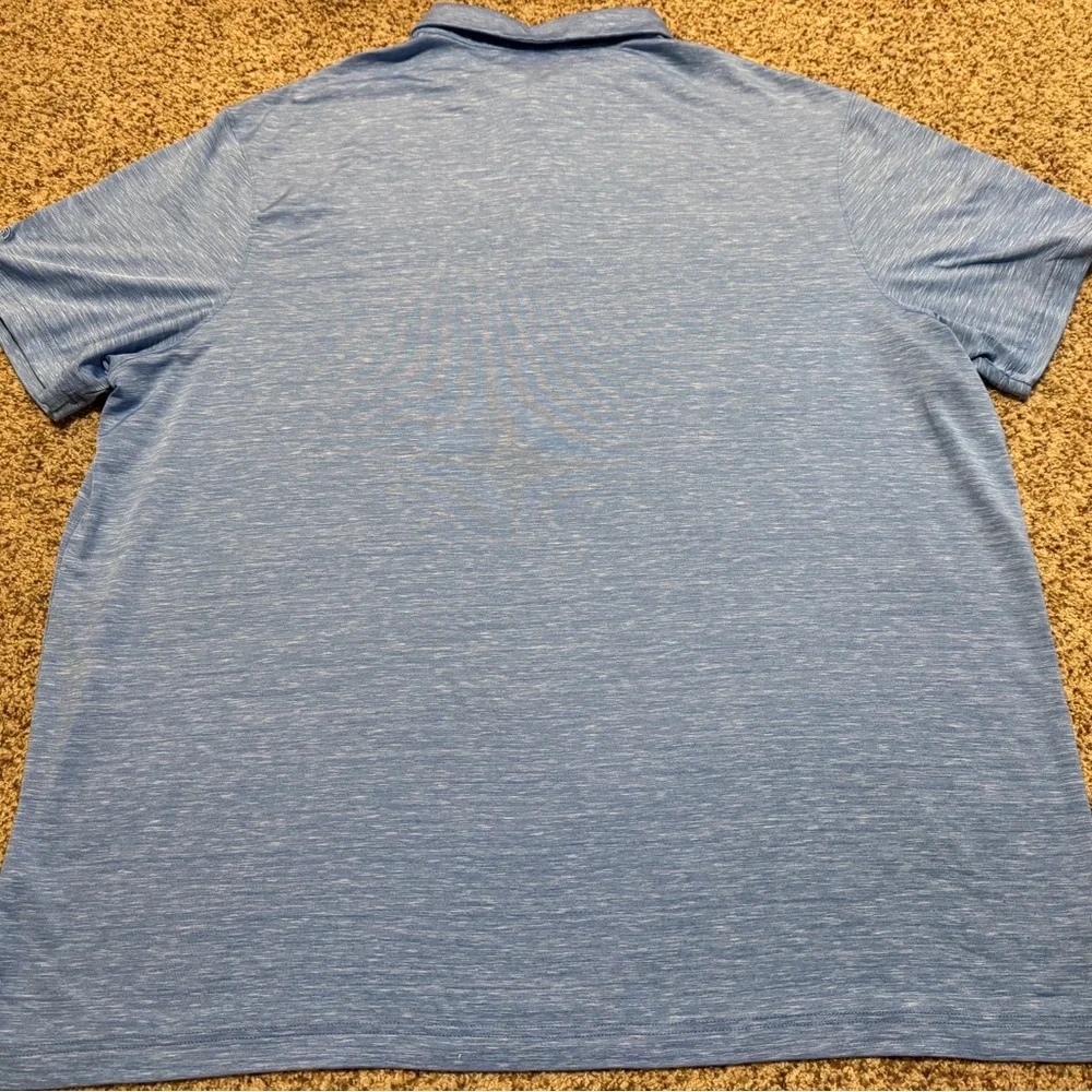 Champion Lightweight Blue Polo Shirt Size XXL 2XL - Picture 5 of 5